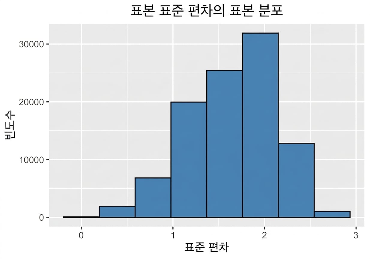 표본 표준편차 100000개의 히스토그램.png