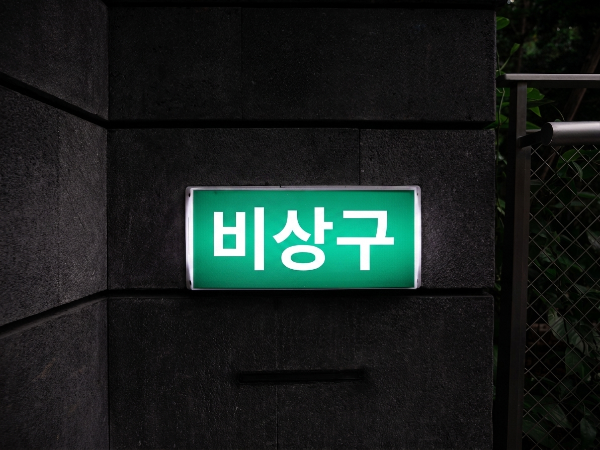 exit sign