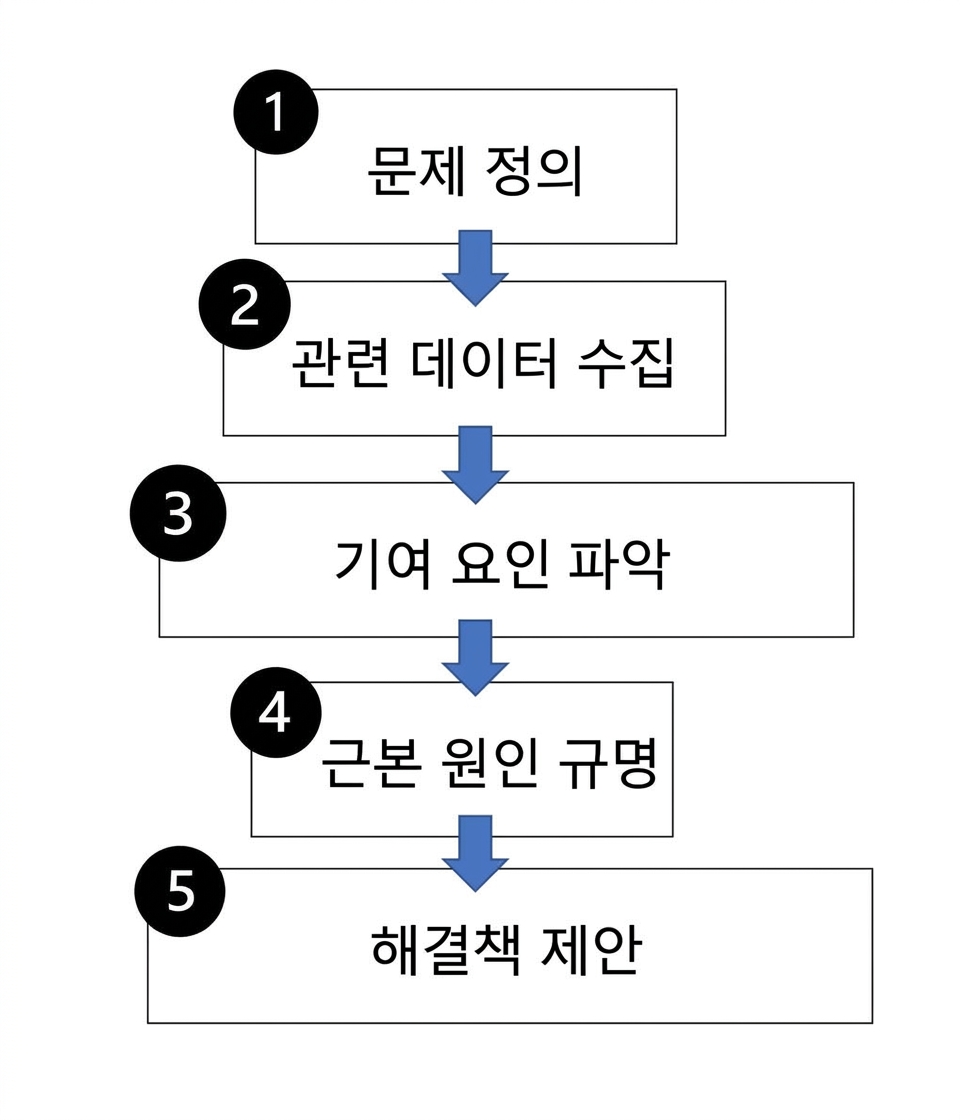 Steps of root cause analysis