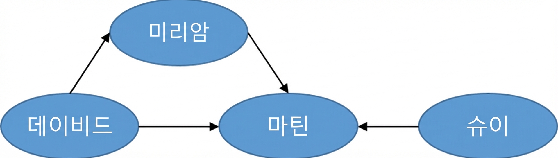 방향 그래프 그림.