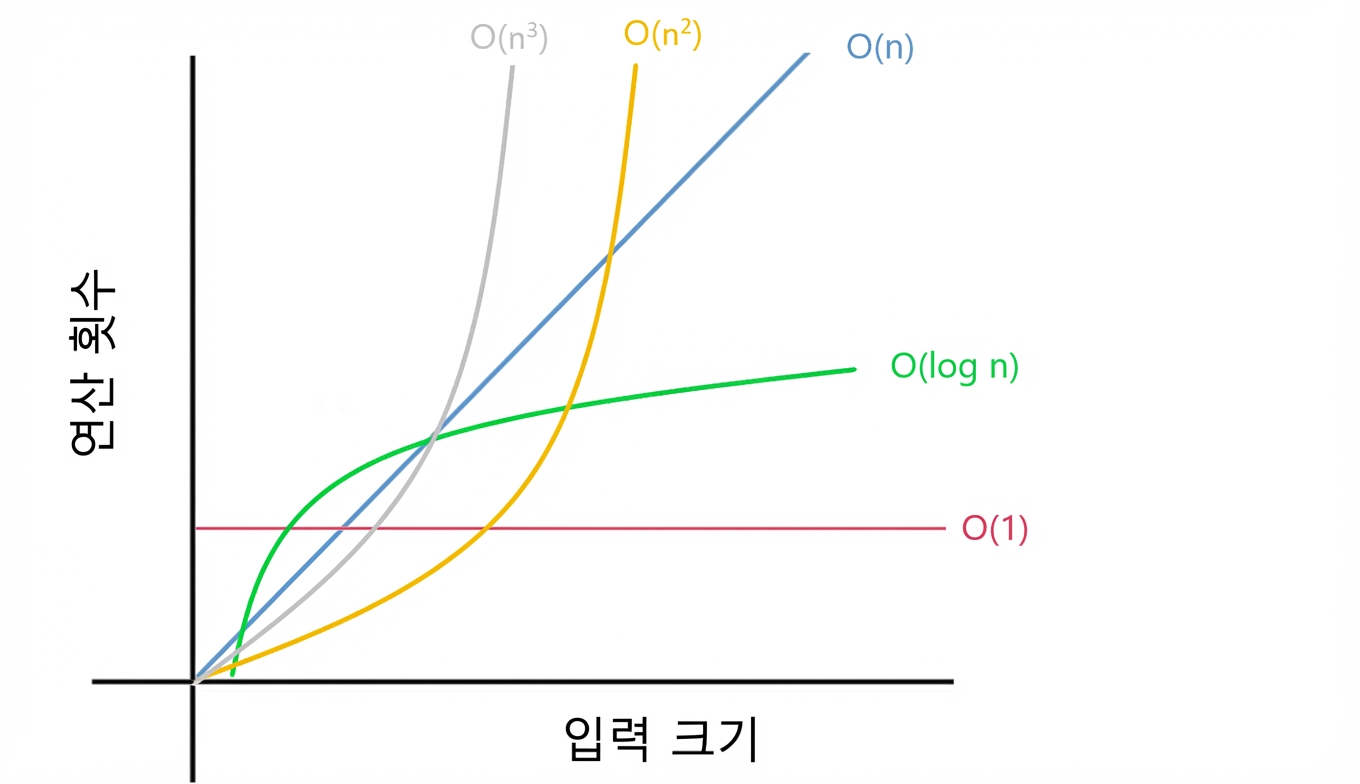 복잡도별 표현.