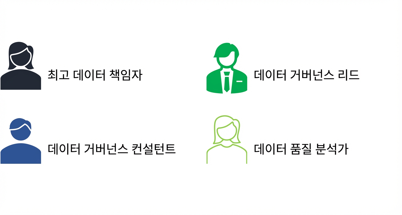 데이터 거버넌스 오피스의 역할 목록