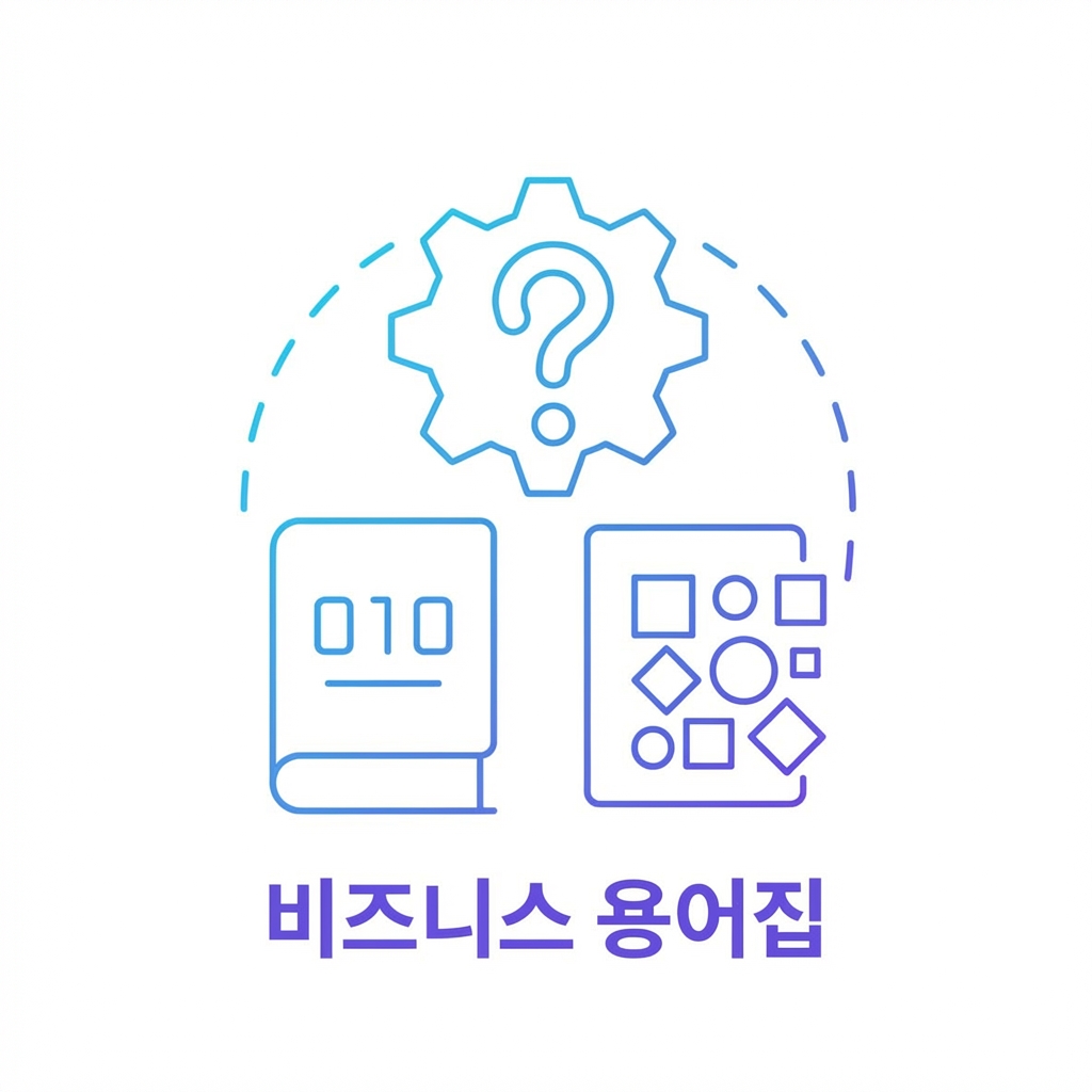 비즈니스 용어집 아이콘