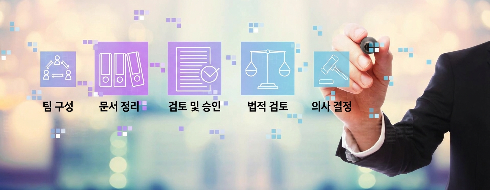 가상 컴플라이언스 아이콘을 보여주는 이미지