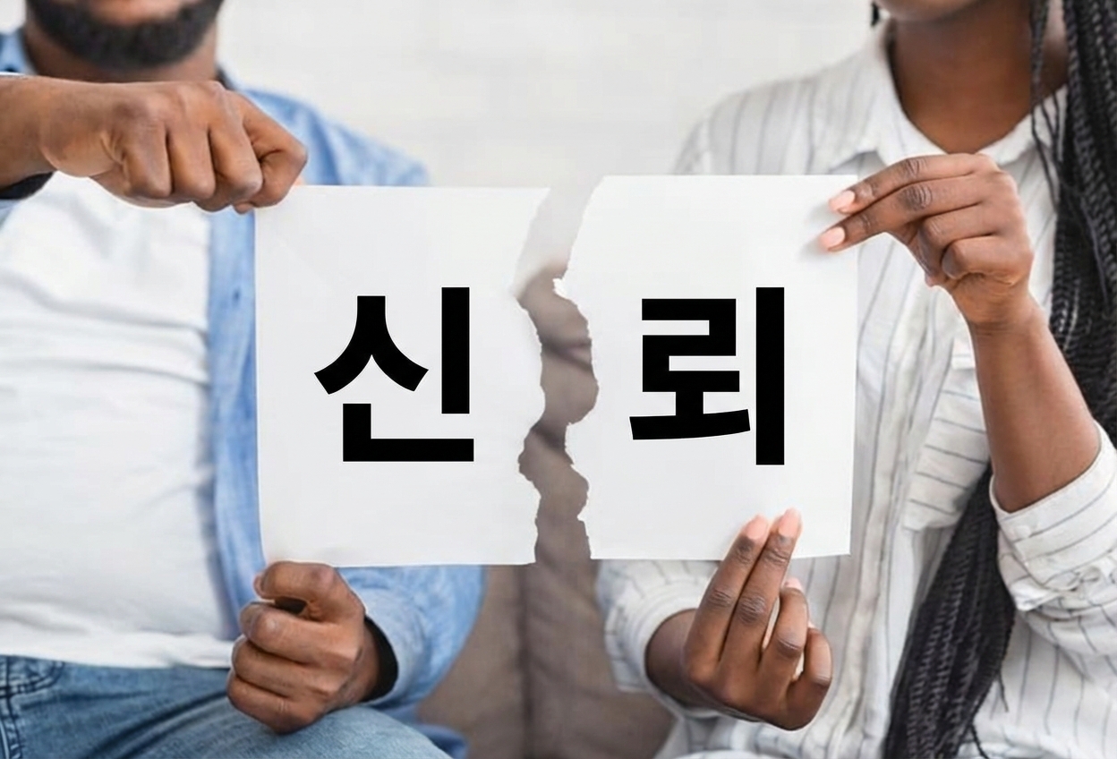 찢어진 신뢰 문서