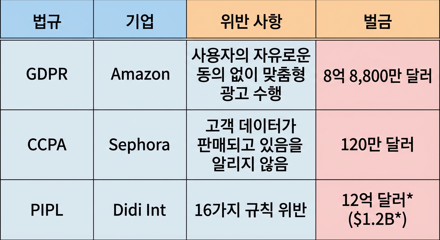 위반 사례 목록