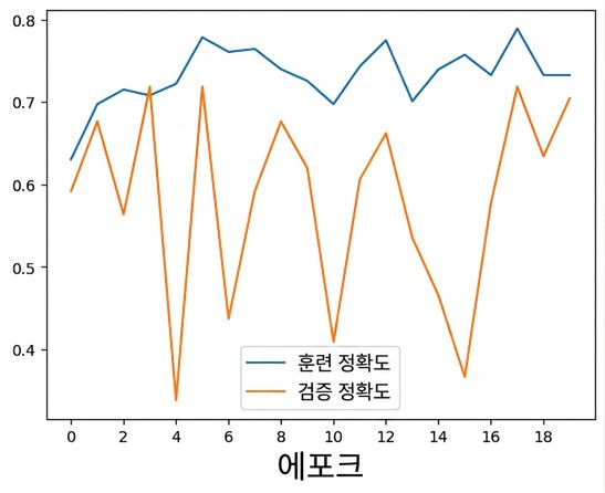 정규화 과다