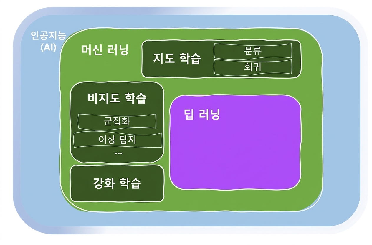 머신 러닝의 영역