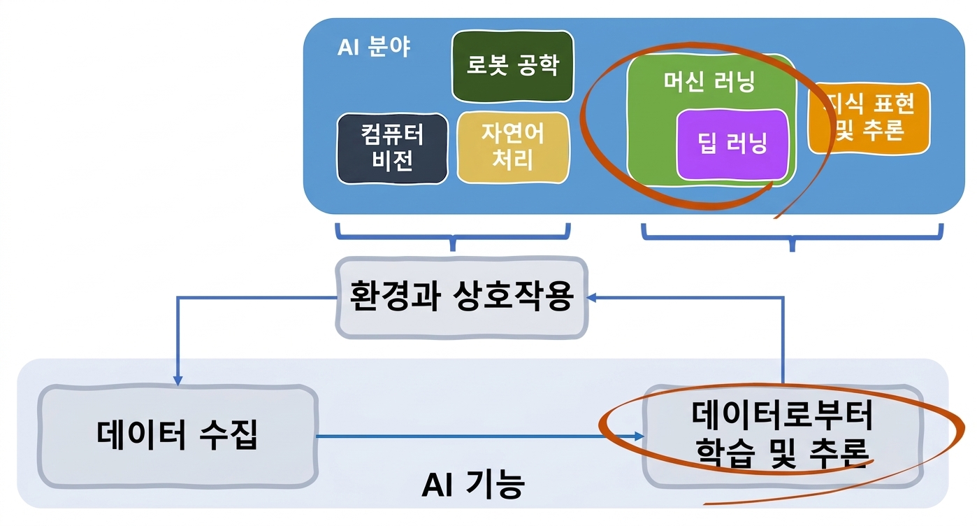 AI 영역 및 AI 기능