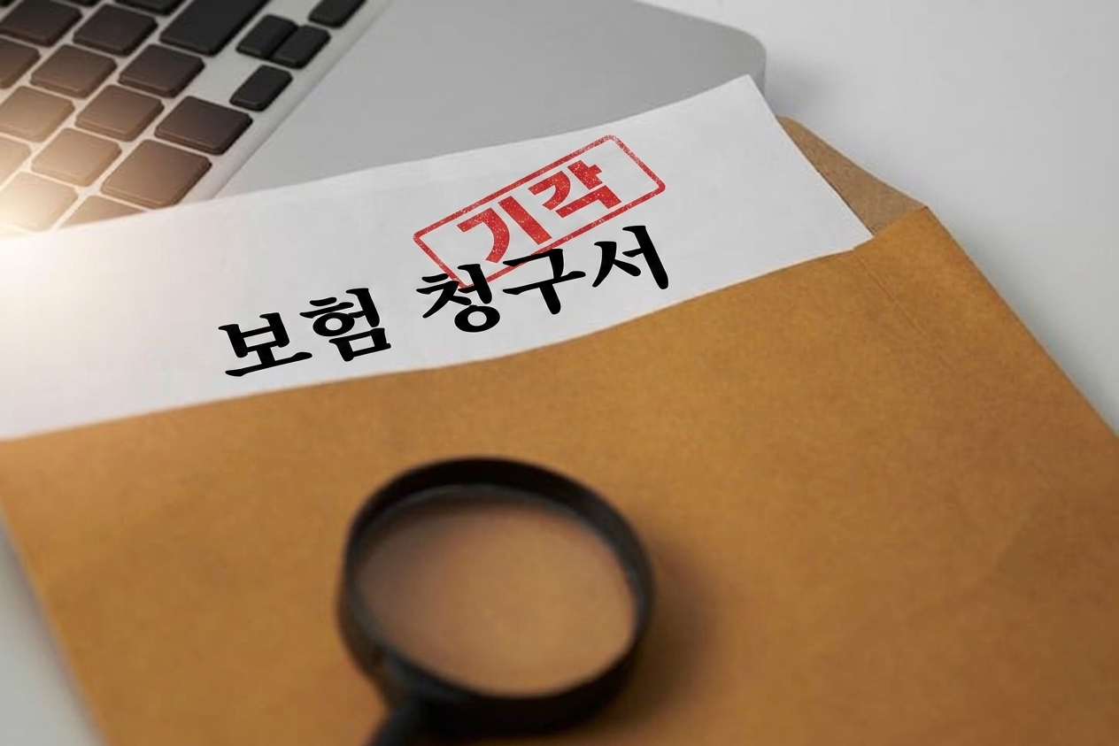 보험 청구가 거절되는 사진.