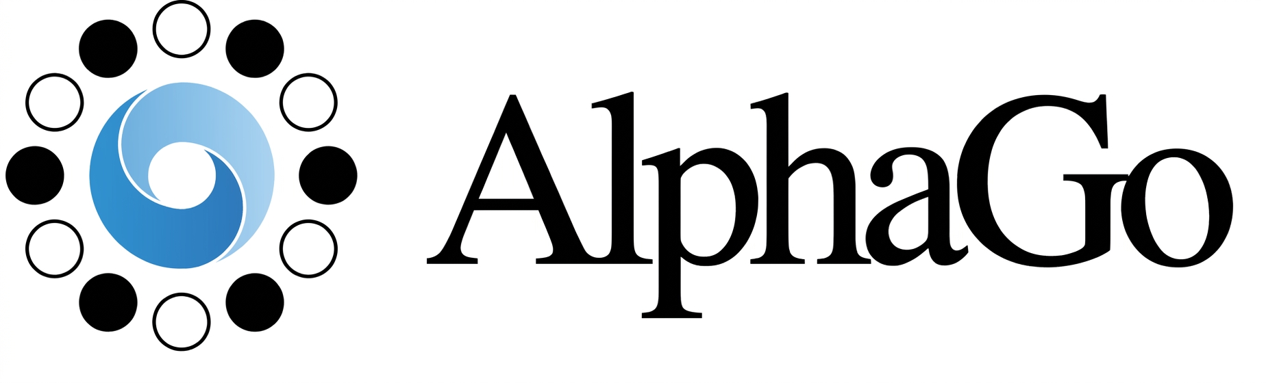 AlphaGo 로고 이미지.