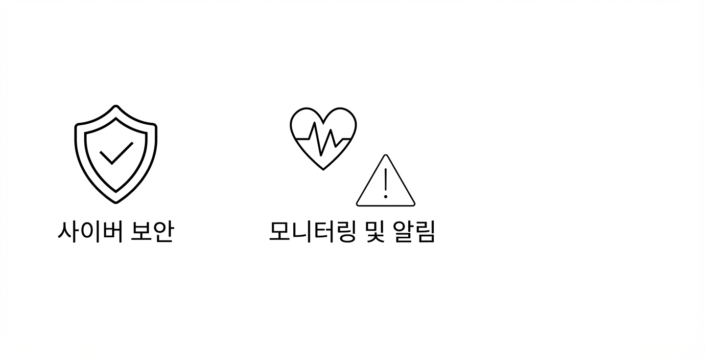 모니터링 및 알림.