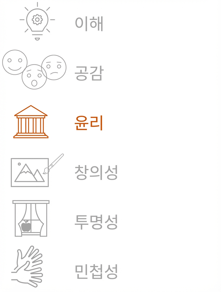 윤리 강조.