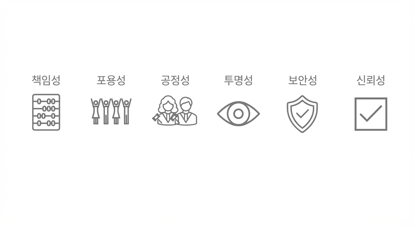 "신뢰성"이라는 단어가 적힌 체크된 체크박스 이미지.