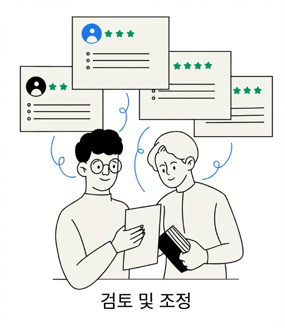 검토 및 조정