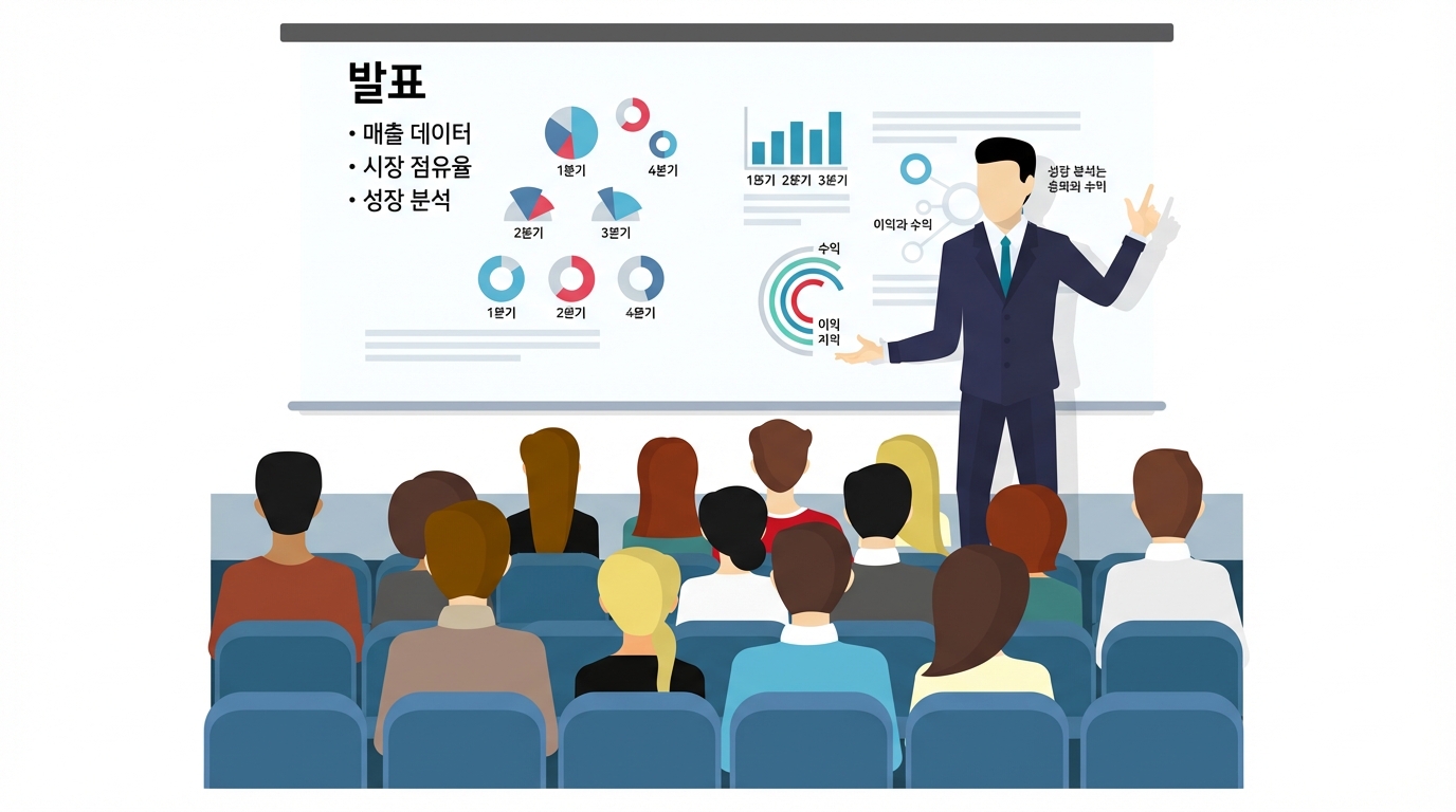 워크숍 또는 세미나 진행