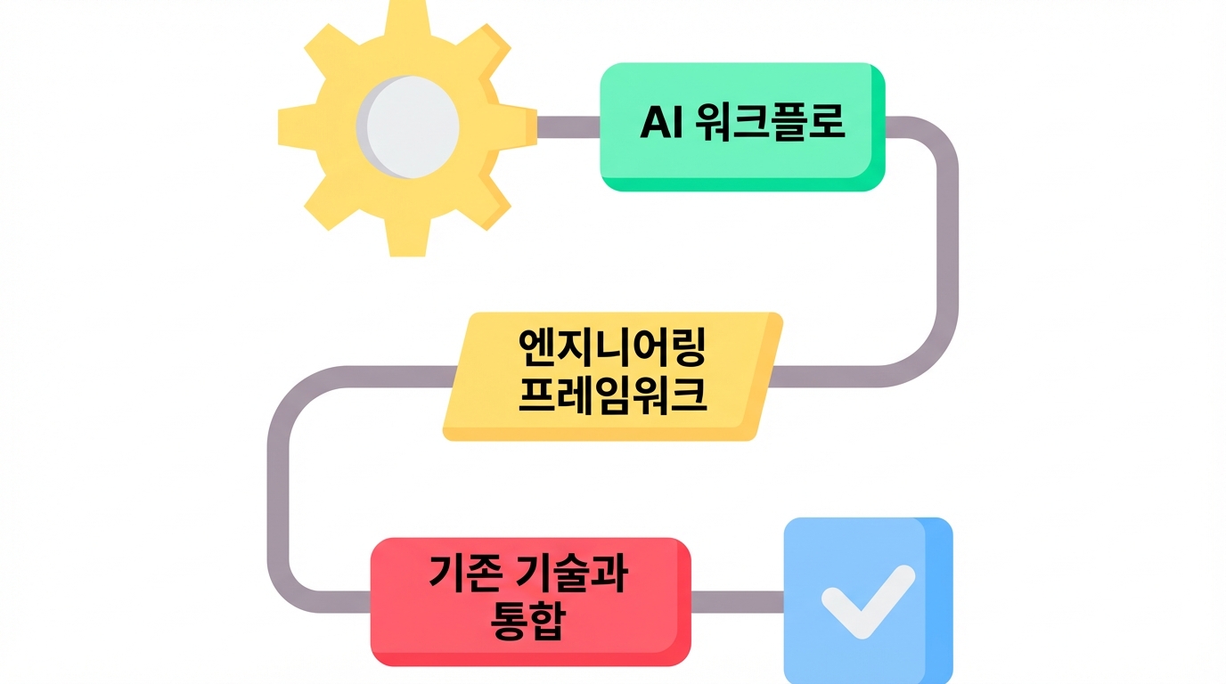 AI 워크플로, 엔지니어링 프레임워크, 기업 기술 스택에 AI 소프트웨어 통합