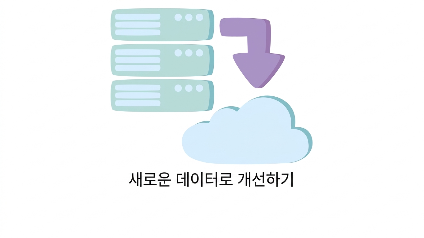 새 데이터로 개선