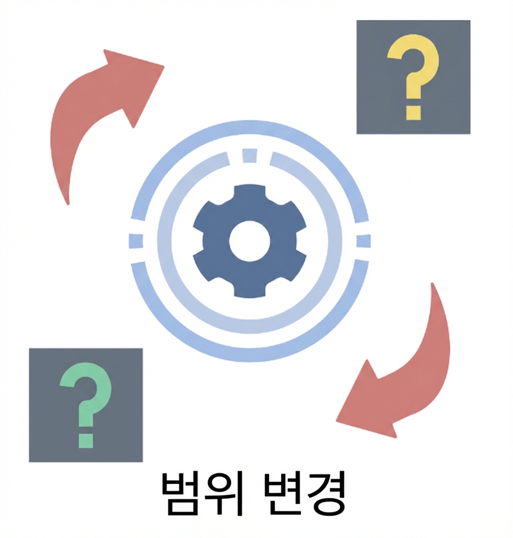 범위 변경