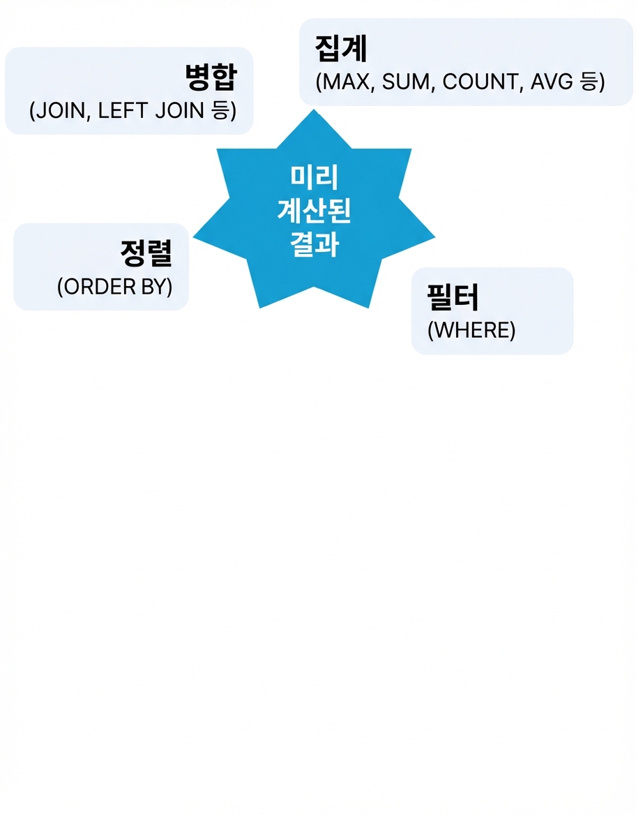 사전 계산된 뷰