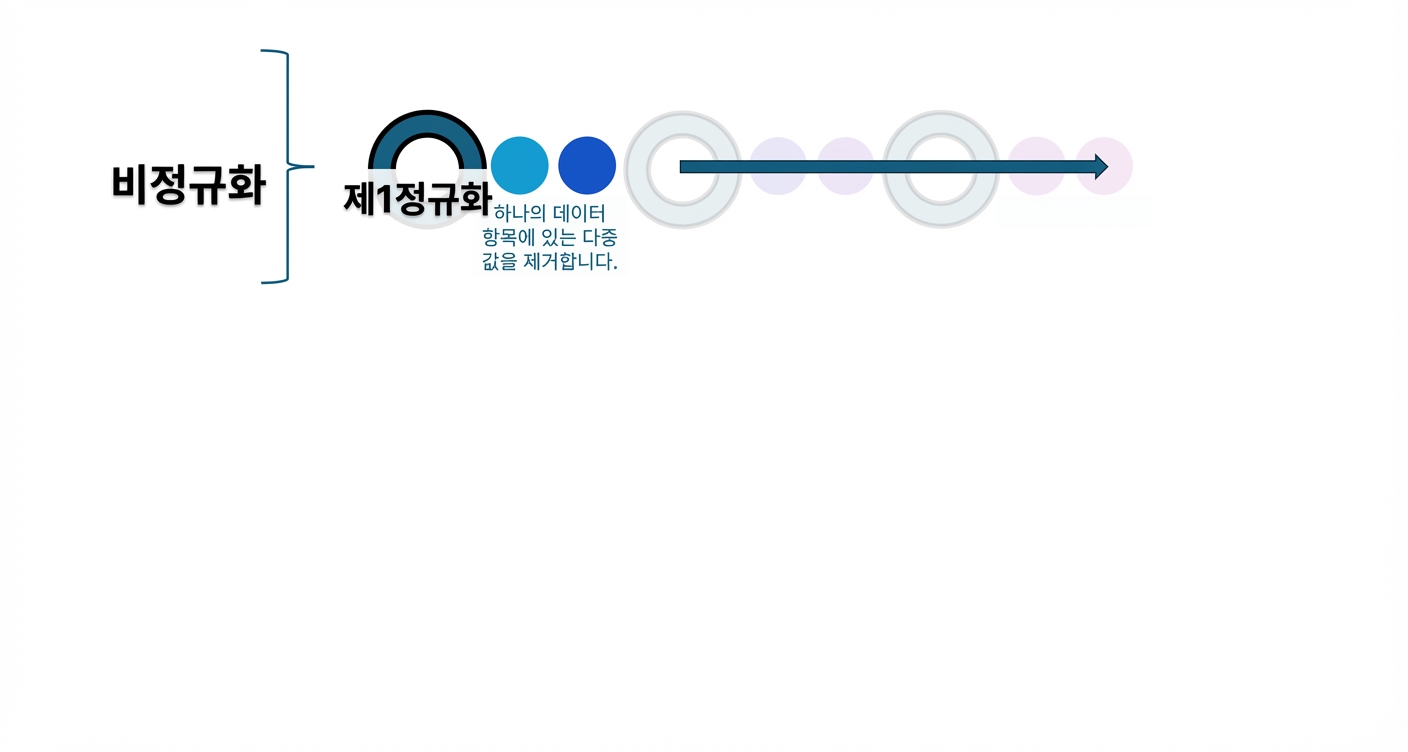 UNF에서 1NF까지 단계