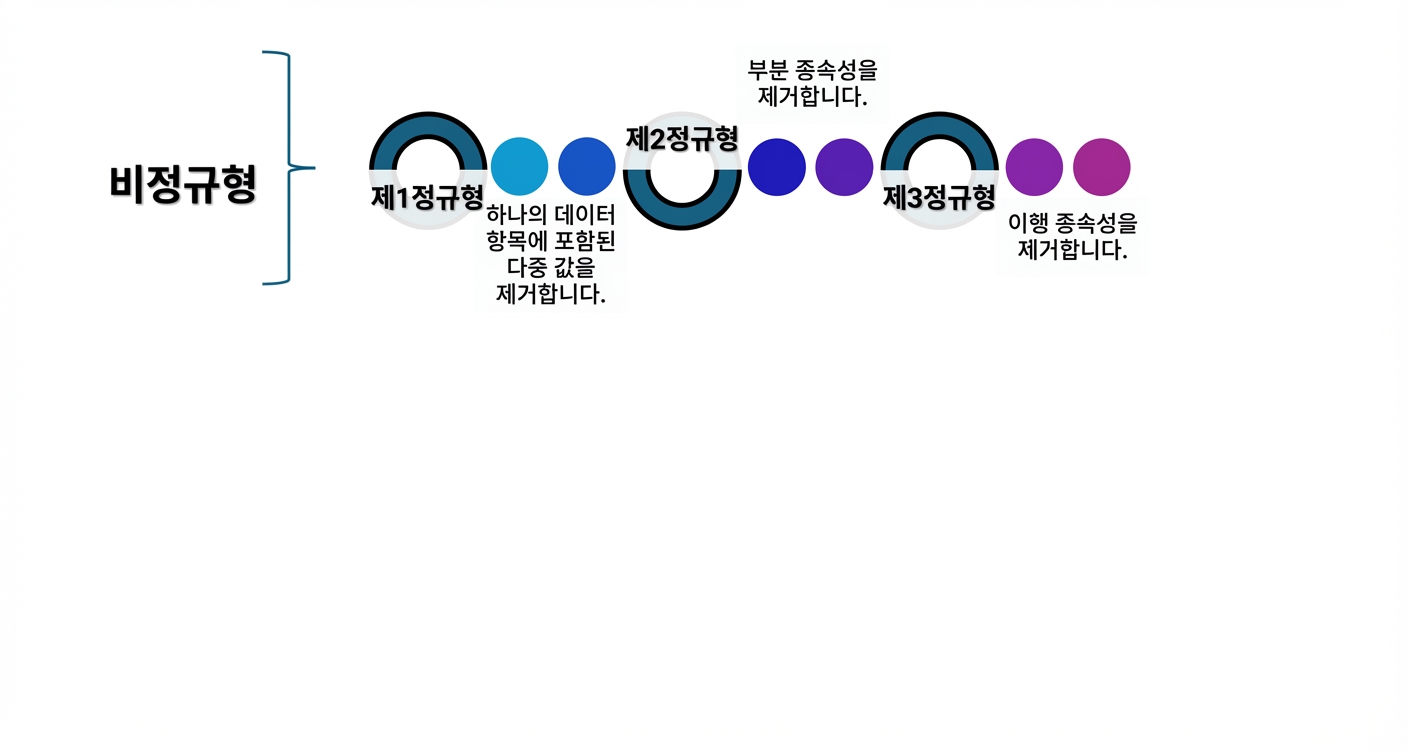 UNF에서 3NF까지 단계