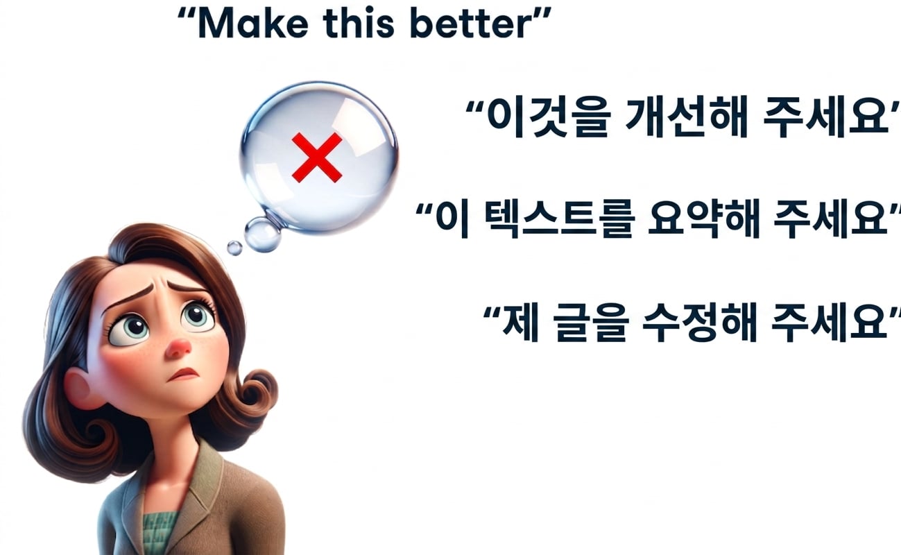 한 사람과 생각하는 말풍선