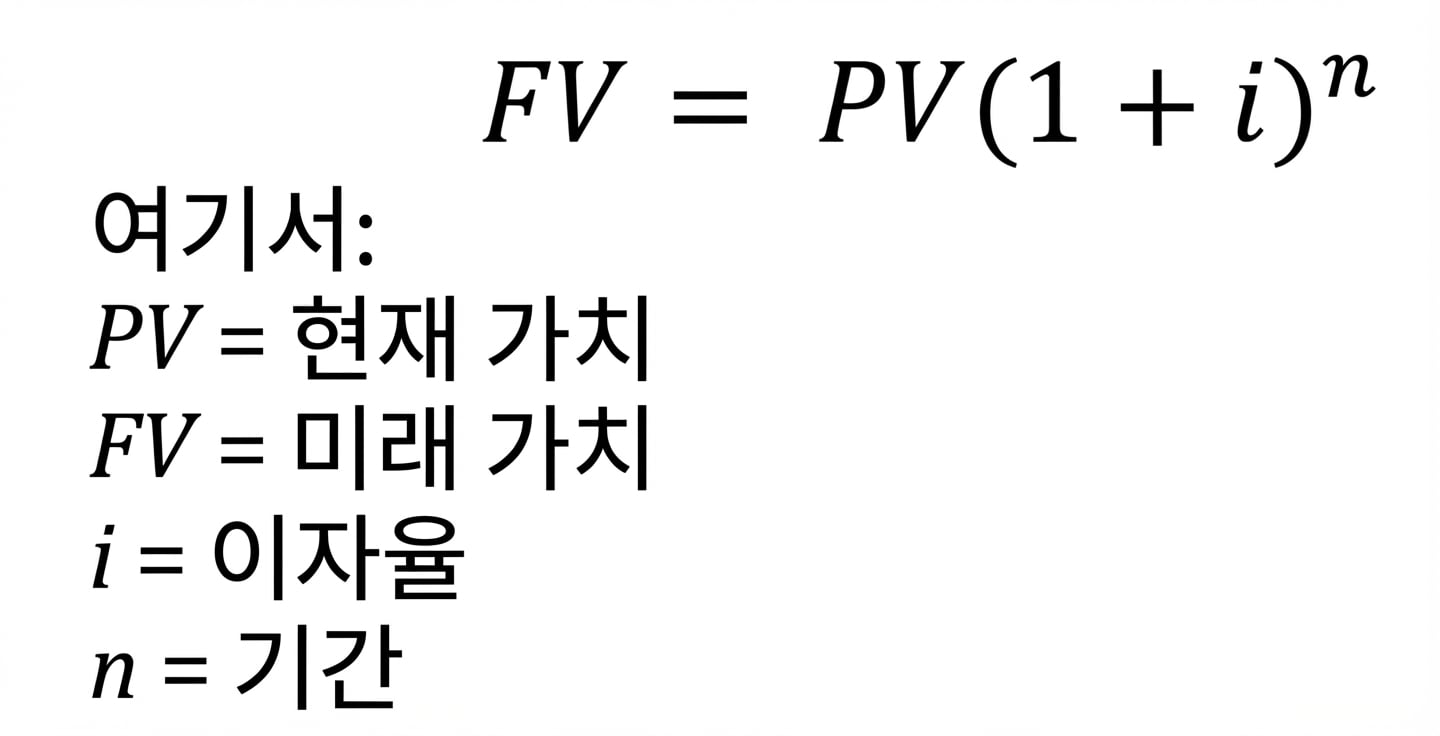 미래가치 공식