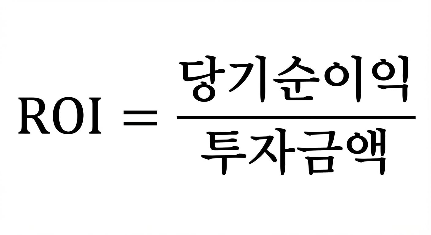 투자수익률 공식