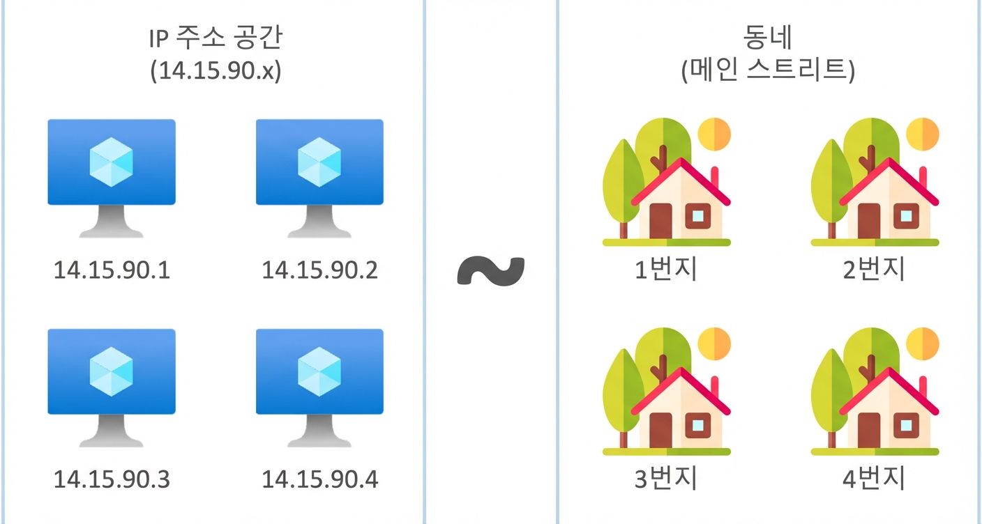 IP 주소 공간