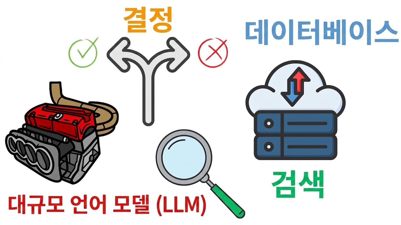정보 검색과 조회를 나타내는 돋보기.