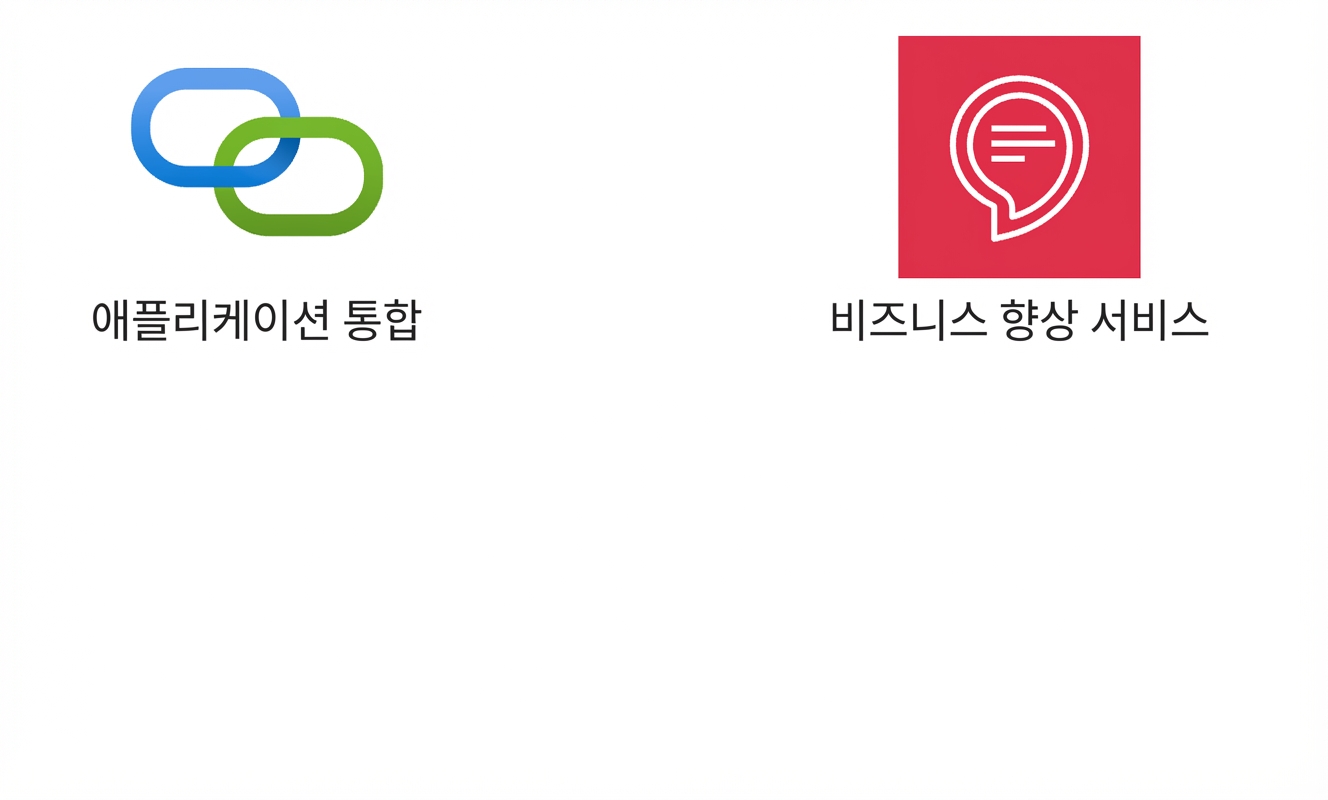비즈니스 향상 아이콘.