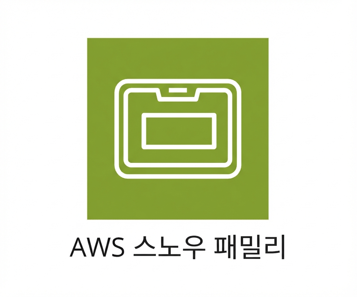 AWS Snow Family 아이콘.
