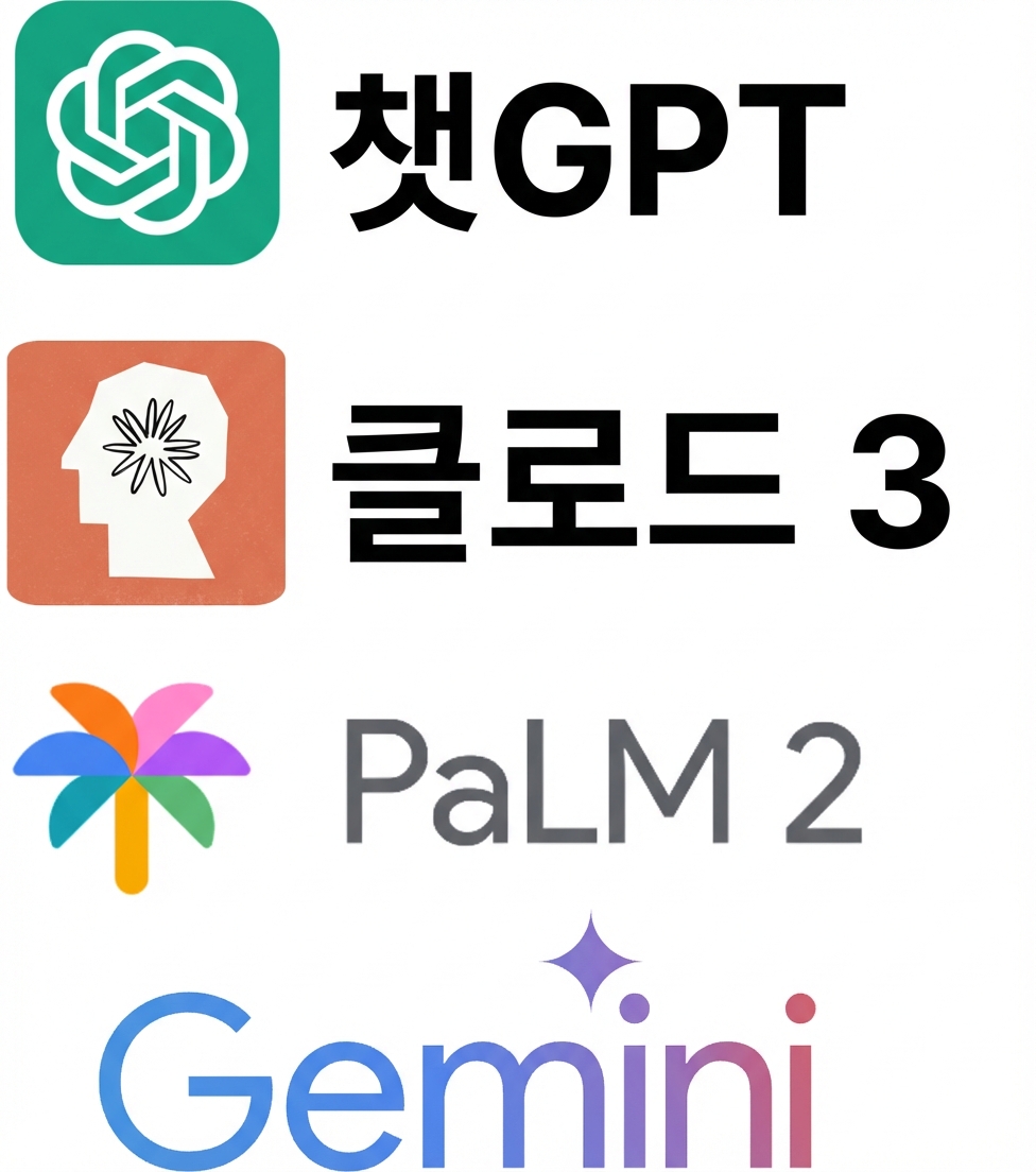 독점 LLM 모델 로고