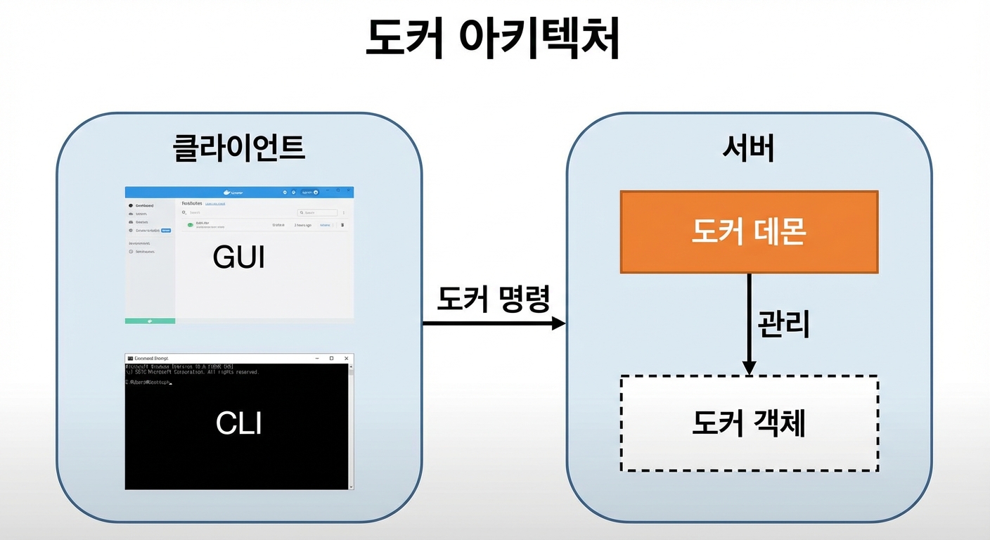 Docker 아키텍처 - Docker Daemon