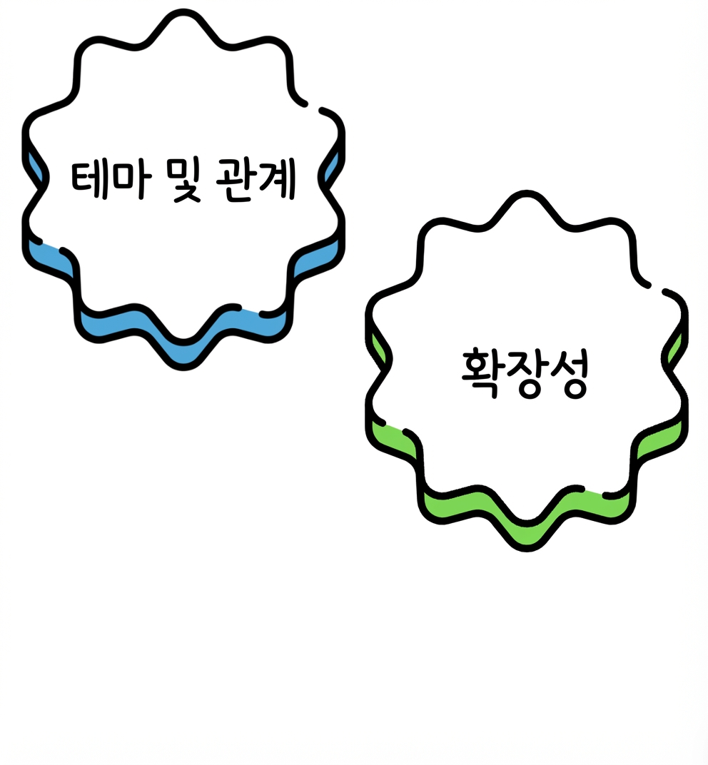 "확장성"이 포함된 말풍선.