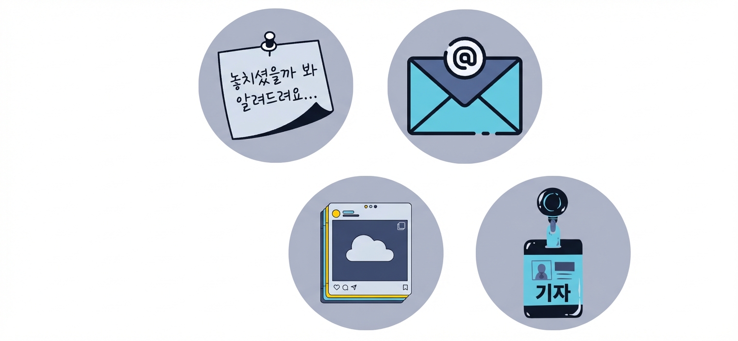 회의 메모 말풍선