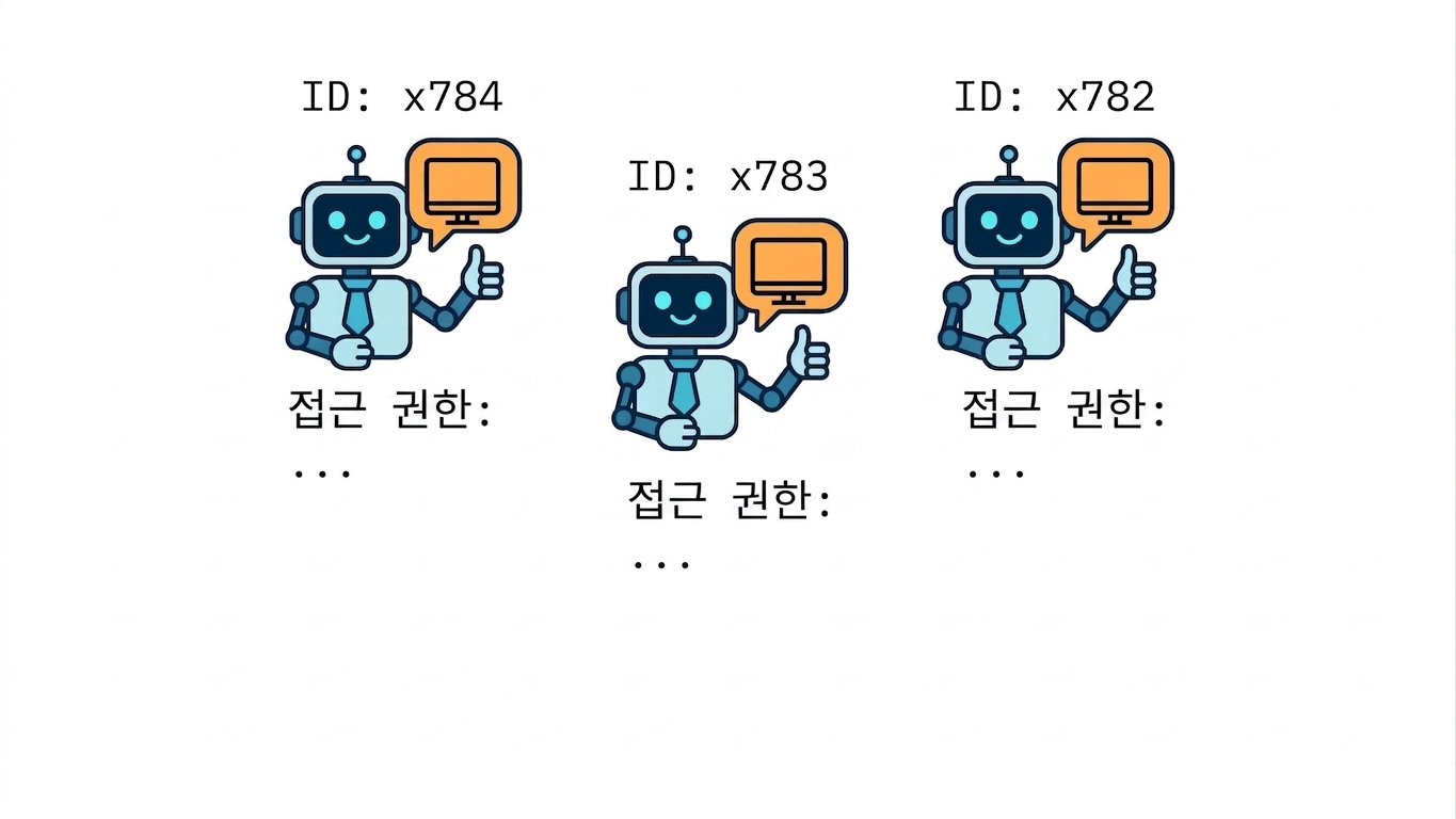 에이전트 ID - 격리 환경