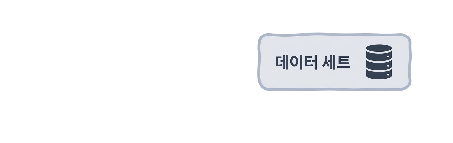 데이터 세트 순서도