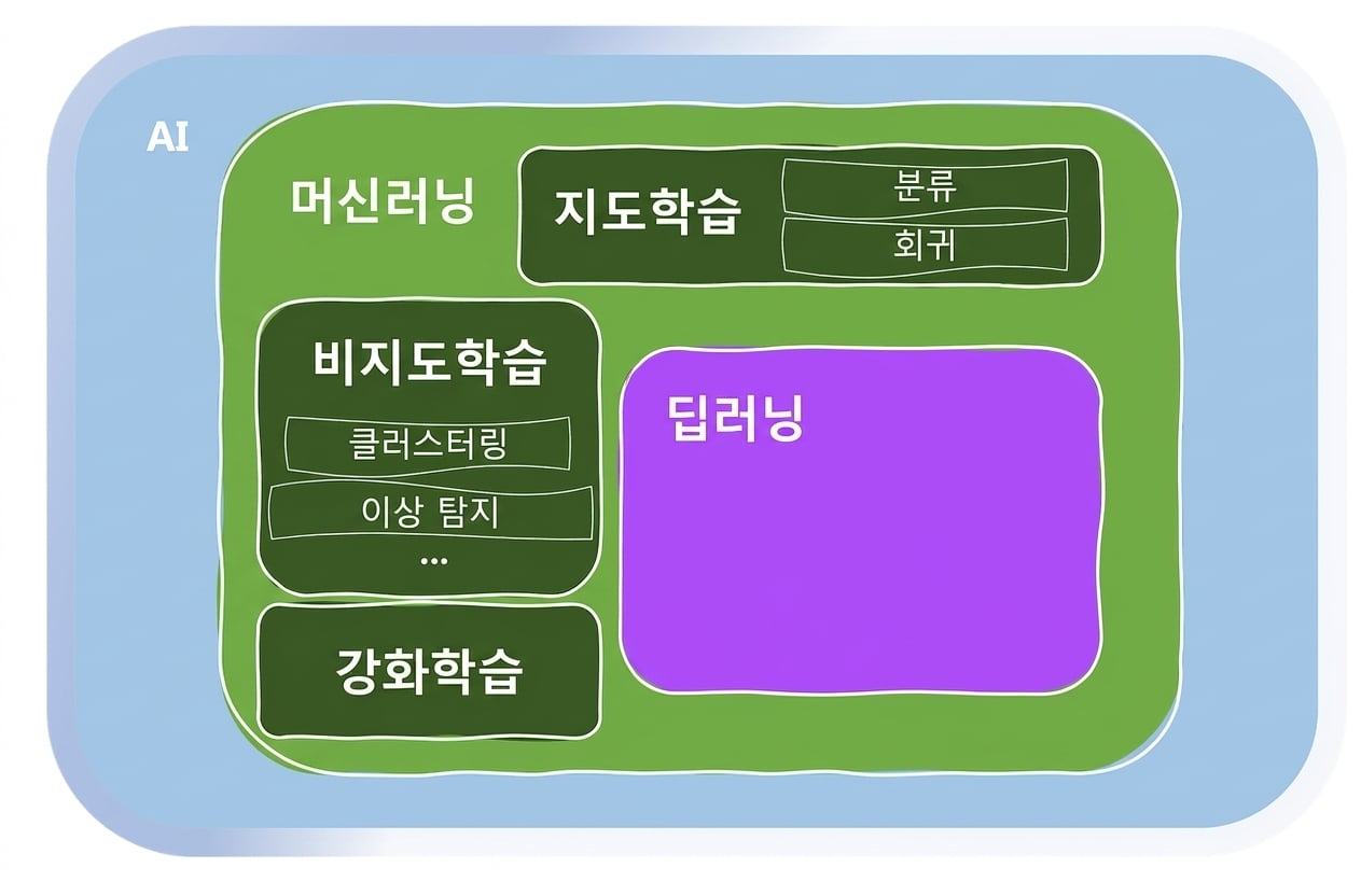 머신 러닝의 영역