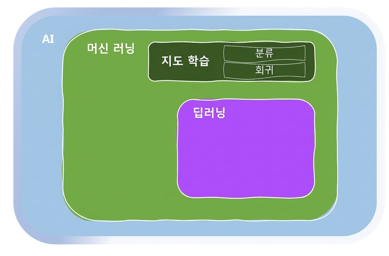머신 러닝의 영역