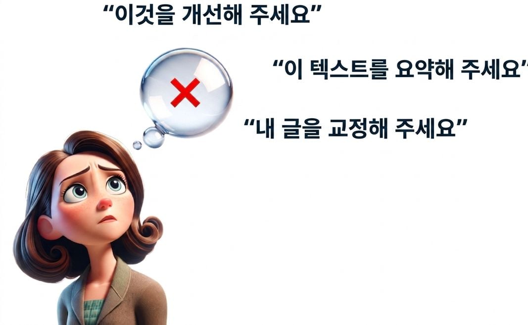 한 사람과 생각하는 말풍선