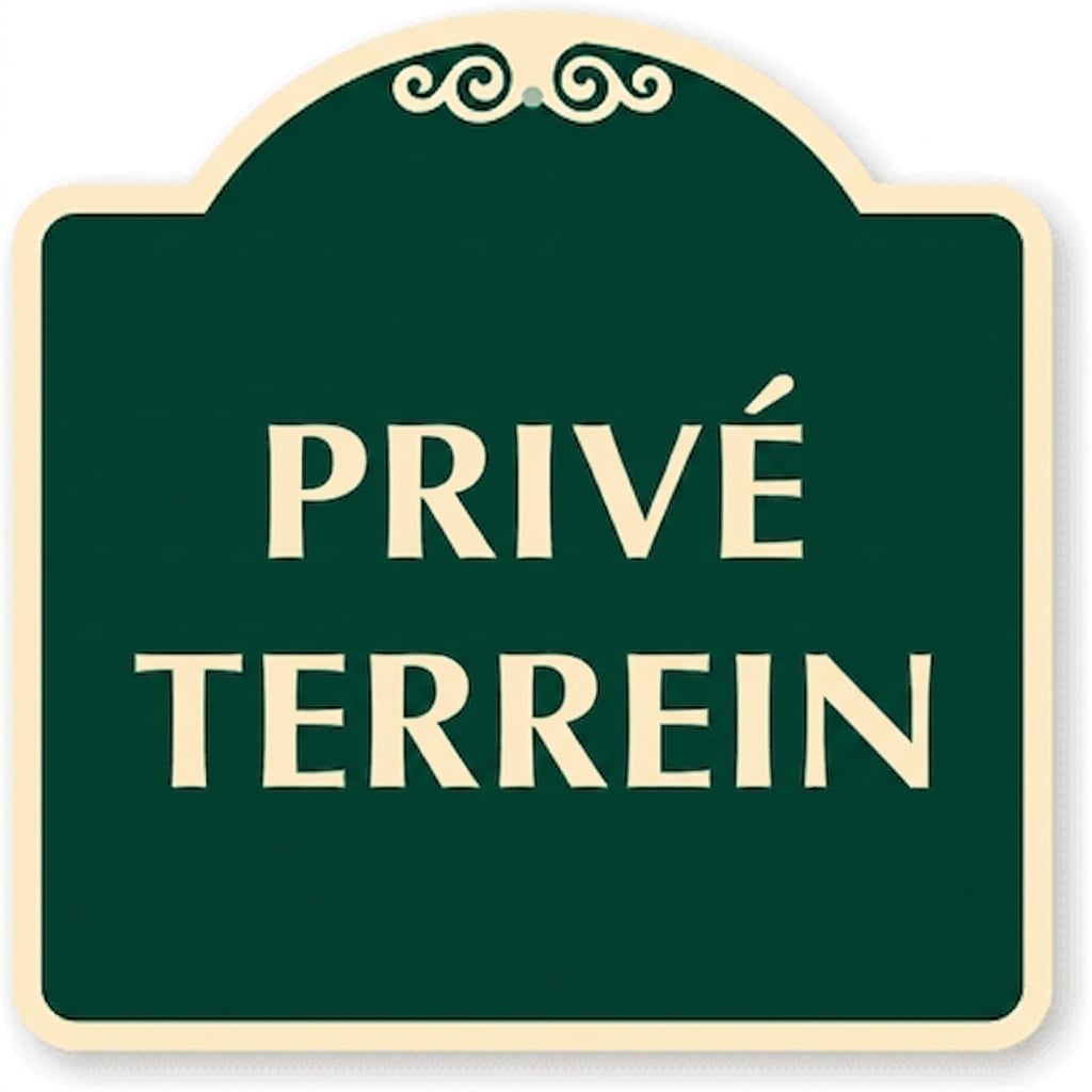 Private Property Sign