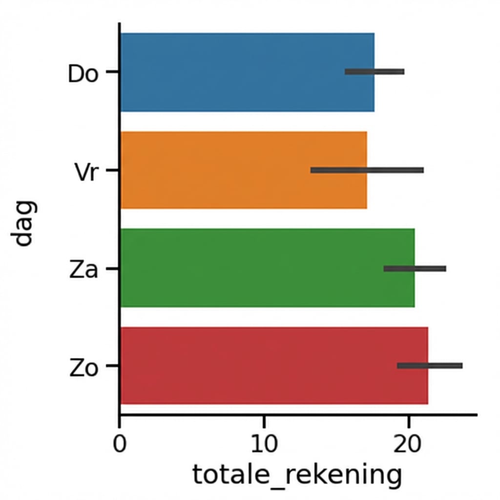 Horizontaal staafdiagram