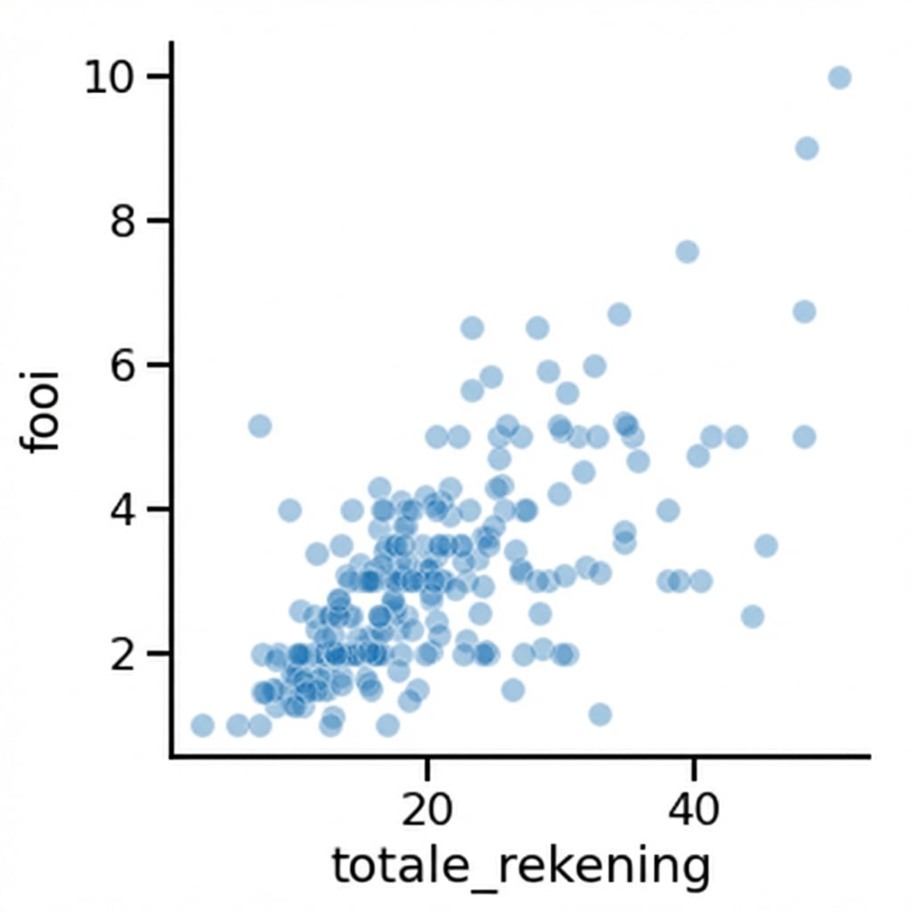 Spreidplot met transparantere punten