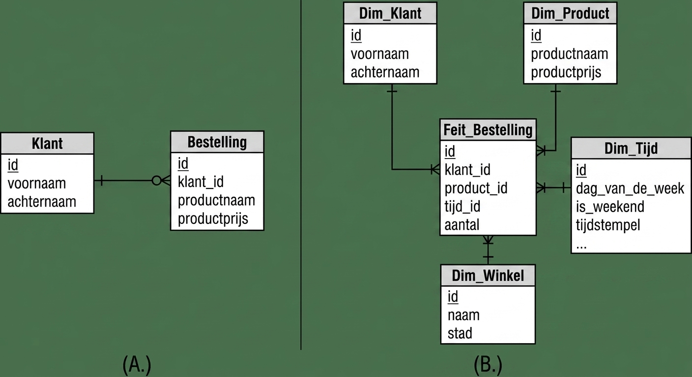 Star Schema Multiple Choice Image