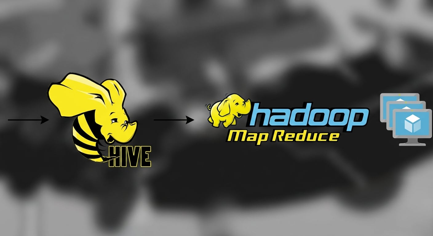 Hive naar MapReduce-diagram