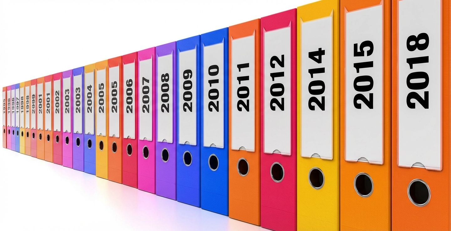 Afbeelding van archieven per datum