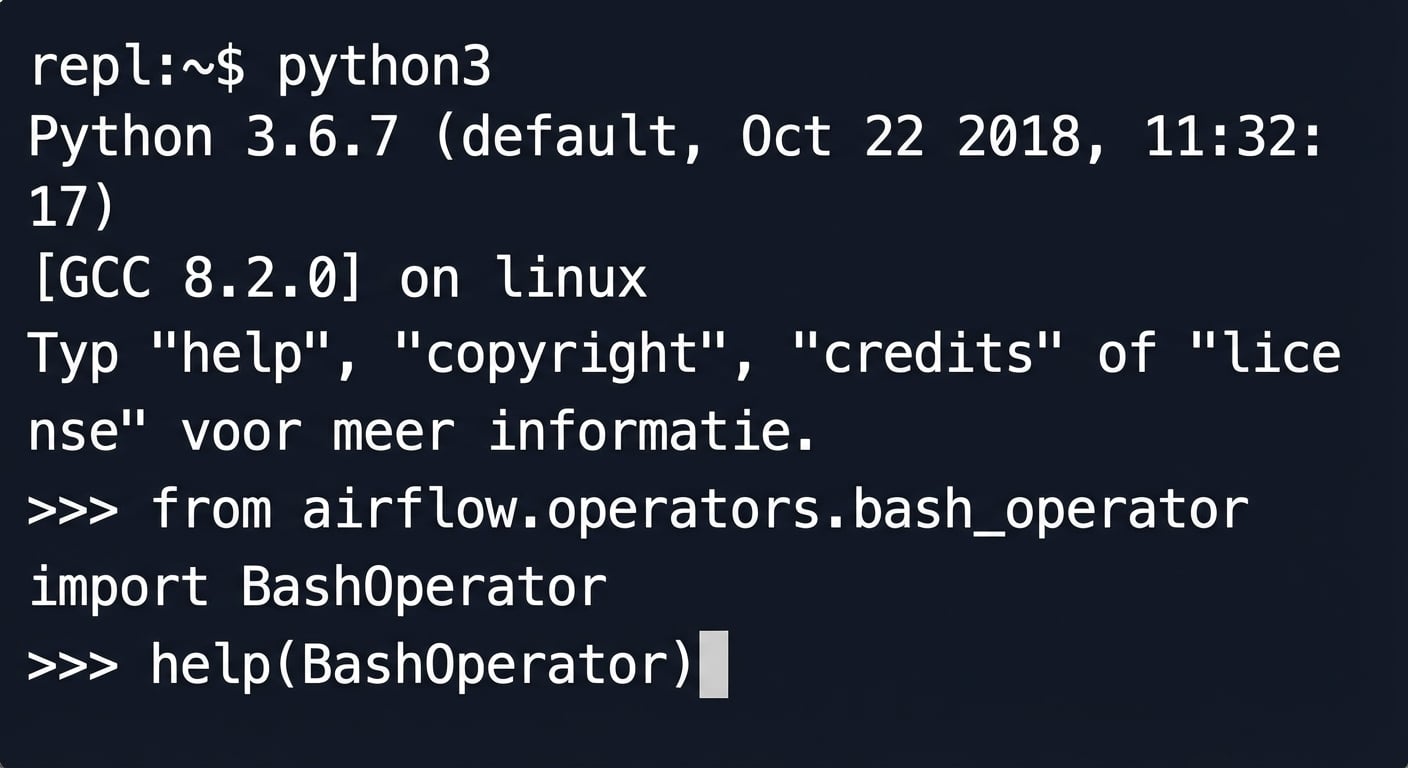 Airflow python3 help