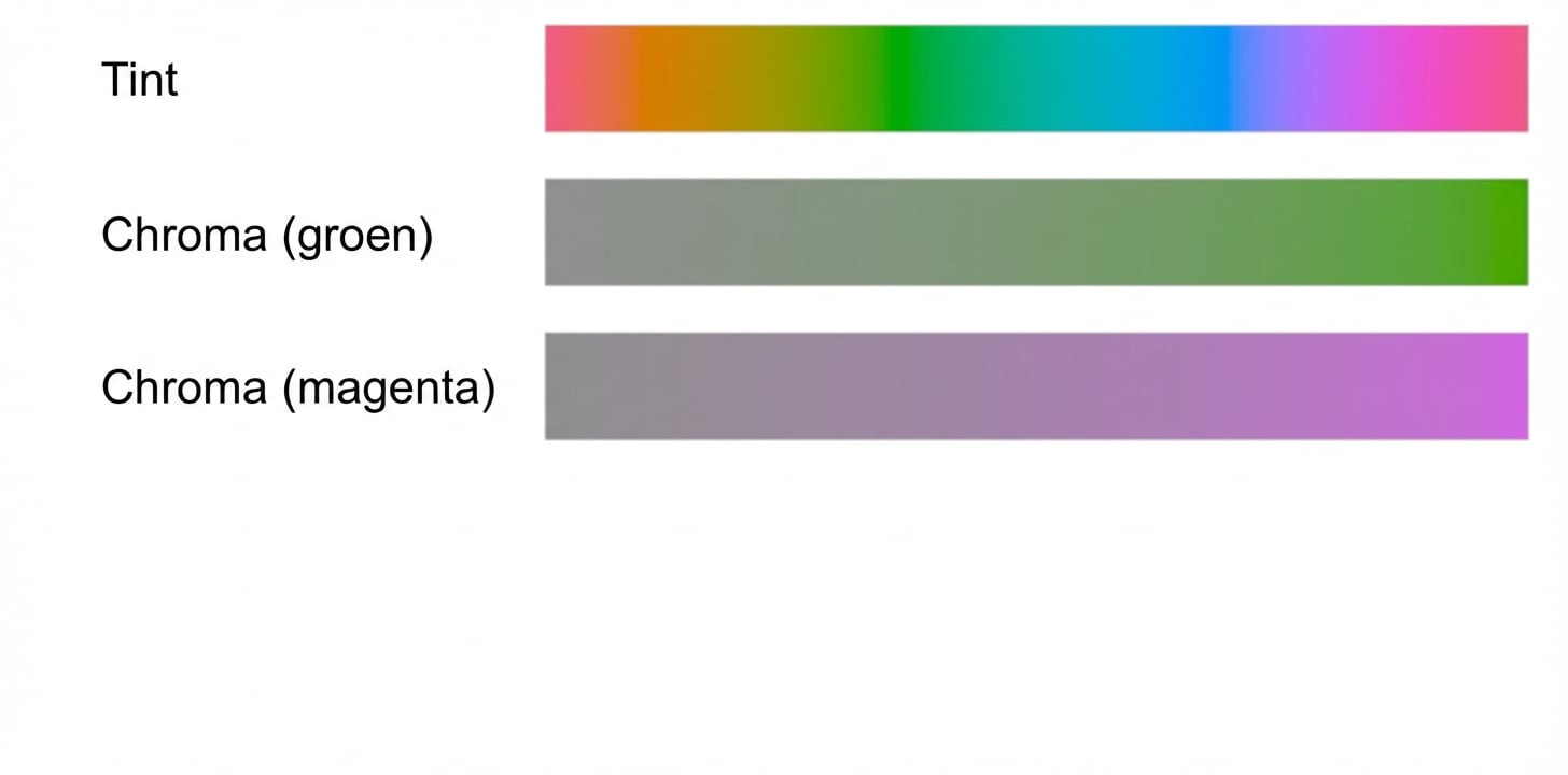 Chroma- en luminantiekleurstalen